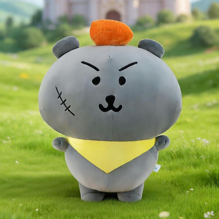 Плюшевая игрушка «Серый волк» без запаха с коротким ворсом