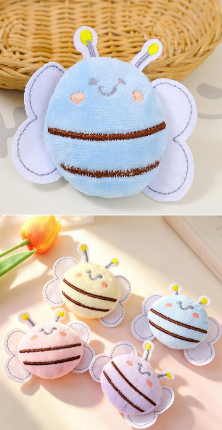 Colorful Bee Plush Doll