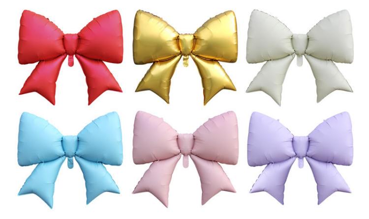 large bow foil balloon price